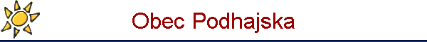 Obec Podhajska